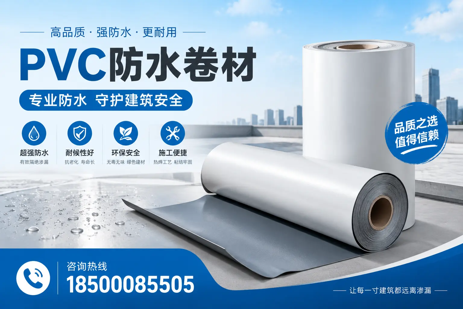 绥化地区pvc防水卷材的市场现状与发展趋势