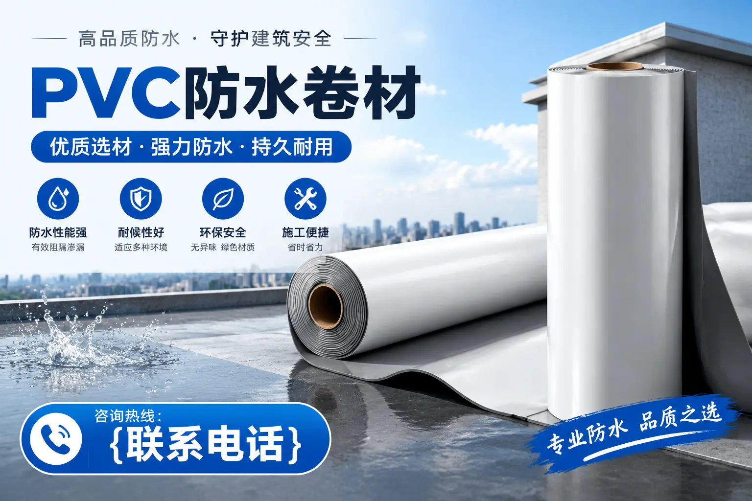 PVC防水卷材的选购技巧与注意事项，助您在绥化找到合适产品